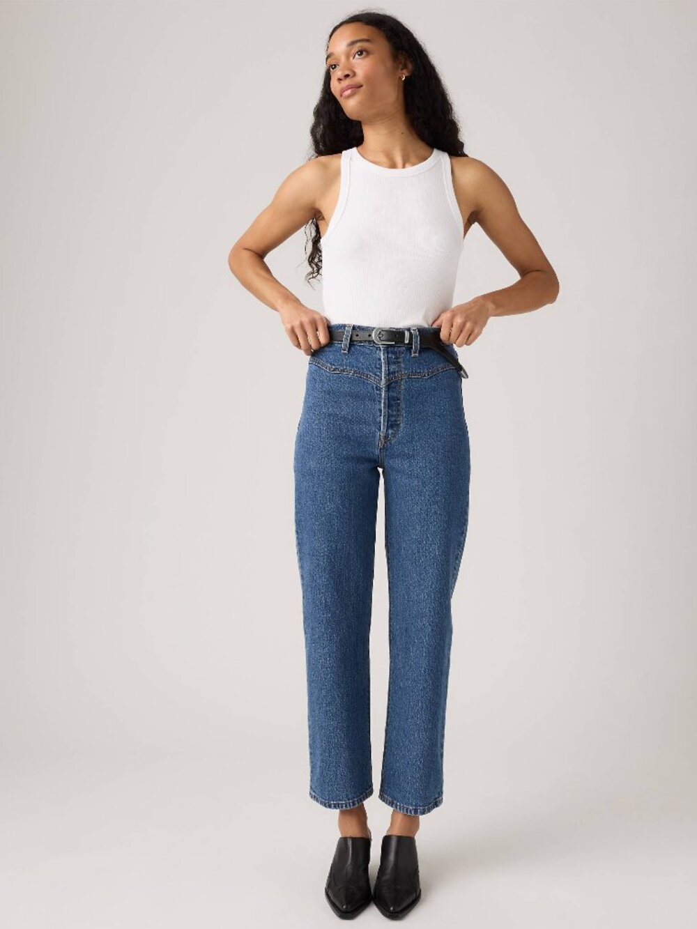Levi's Ribcage Western Yoke Jeans 26x29